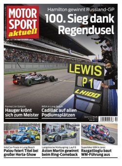 MOTORSPORT aktuell – 28 September 2021