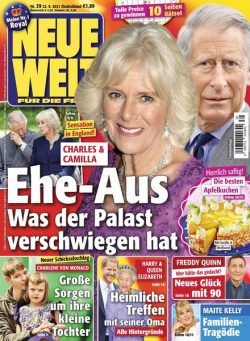 Neue Welt – 22 September 2021