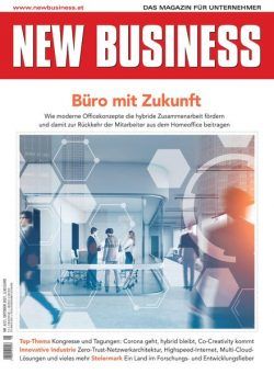 NEW BUSINESS – 01 Oktober 2021