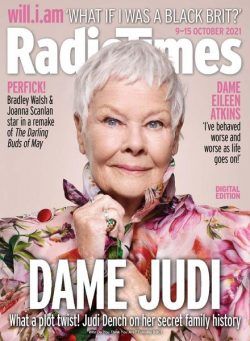 Radio Times – 09 October 2021