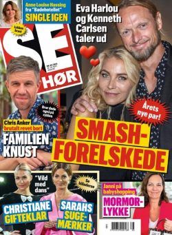 SE og HoR – 22 september 2021