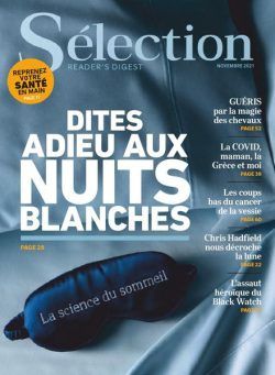 Selection du Reader’s Digest Canada – novembre 2021