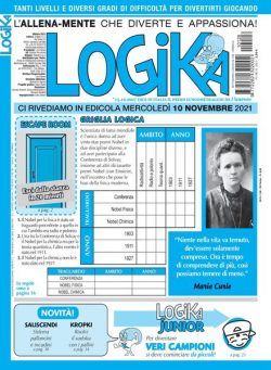 Settimana Logika – 08 ottobre 2021