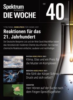 Spektrum – Die Woche – 07 Oktober 2021