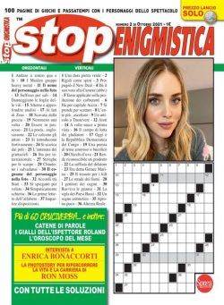 Stop Enigmistica – ottobre 2021