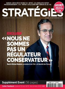 Strategies – 30 Septembre 2021