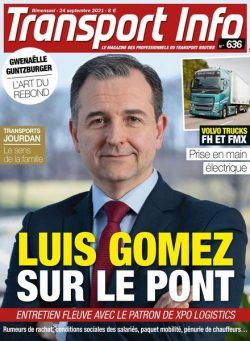 Transport Info – 24 Septembre 2021