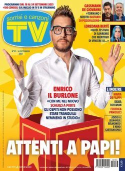 TV Sorrisi e Canzoni – 13 settembre 2021