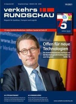 VerkehrsRundschau – 15 September 2021