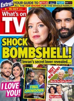 What’s on TV – 09 October 2021