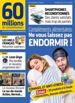 60 Millions de Consommateurs – Novembre 2021