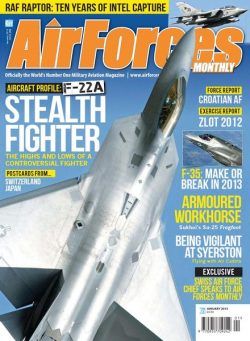 AirForces Monthly – January 2013