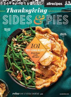 allrecipes Thanksgiving Pies & Sides – September 2020