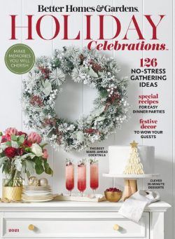 Better Homes & Gardens – Holiday Celebrations – October 2021