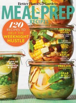 Better Homes & Gardens – Meal-Prep Recipes – August 2020