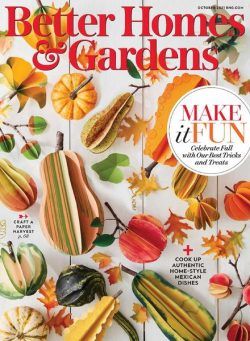 Better Homes & Gardens USA – October 2021