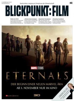 Blickpunkt Film – 25 Oktober 2021