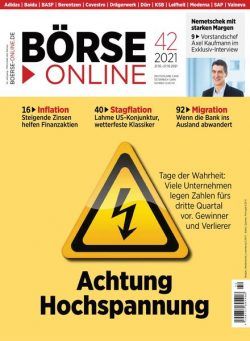 BOrse Online – 21 Oktober 2021