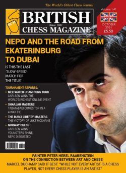 British Chess Magazine – October 2021