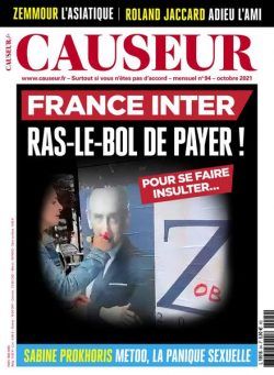 Causeur – Octobre 2021