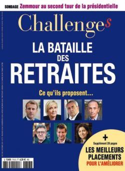 Challenges – 7 Octobre 2021