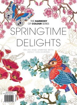 Colouring Book – Springtime Delights – September 2020