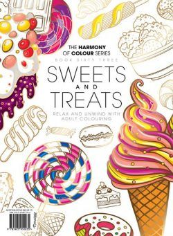 Colouring Book – Sweets and Treats – January 2020