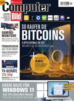 Computer Bild Germany – 22 Oktober 2021