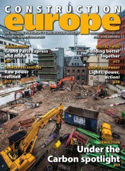 Construction Europe – October 2021