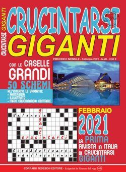 Crucintarsi Giganti – 10 febbraio 2021