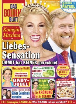 Das Goldene Blatt – 06 November 2021