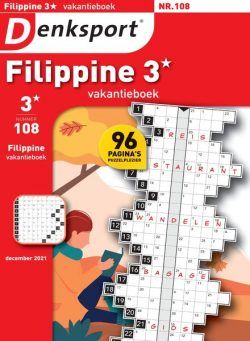 Denksport Filippine 3 Vakantieboek – november 2021