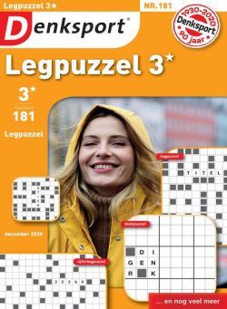 Denksport Legpuzzel 3 – 10 december 2020