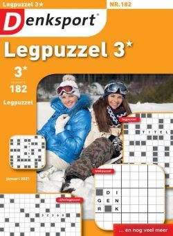 Denksport Legpuzzel 3 – 14 januari 2021