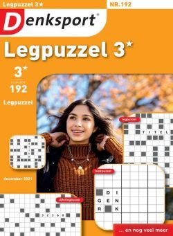 Denksport Legpuzzel 3 – 18 november 2021