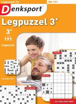 Denksport Legpuzzel 3 – 21 oktober 2021