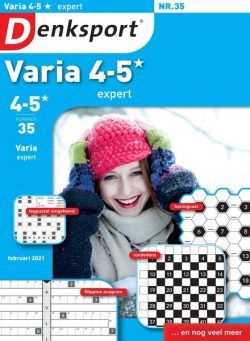 Denksport Varia expert 4-5 – 04 februari 2021