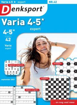 Denksport Varia expert 4-5 – 19 augustus 2021