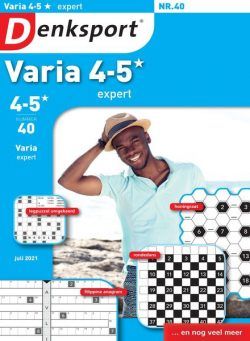 Denksport Varia expert 4-5 – 24 juni 2021