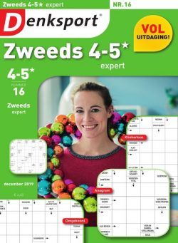 Denksport Zweeds 4-5 – 28 november 2019