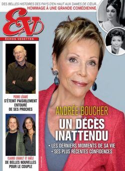 echos Vedettes – 09 octobre 2021