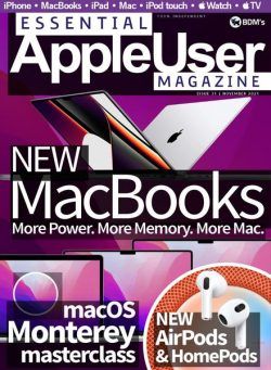 Essential AppleUser Magazine – Issue 31 – 1 November 2021