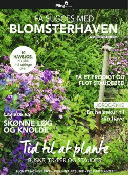 Fa SUCCES MED BLOMSTERHAVEN powered by Alt om haven – august 2019