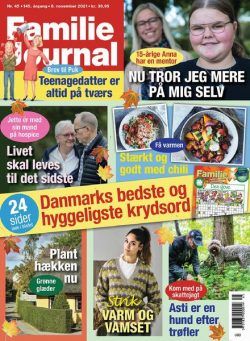 Familie Journal – 08 november 2021