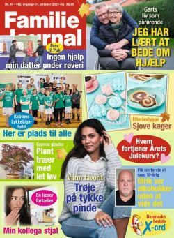 Familie Journal – 11 oktober 2021