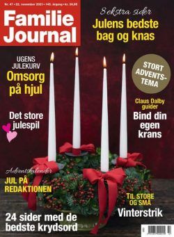 Familie Journal – 22 november 2021