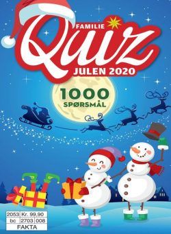 Familiequiz Norge – 01 januar 2021