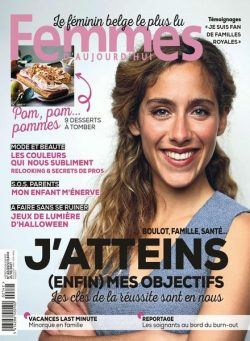 Femmes D’Aujourd’Hui – 21 Octobre 2021