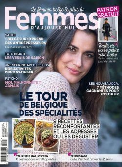 Femmes D’Aujourd’Hui – 28 Octobre 2021