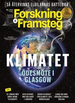 Forskning & Framsteg – 21 oktober 2021